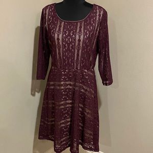 Purple Lace Dress💜